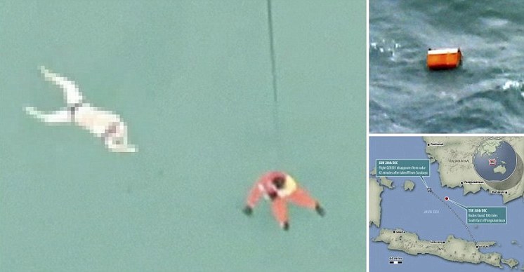 Pilot TNI AU Lihat Tiga Jasad Mengapung di Laut